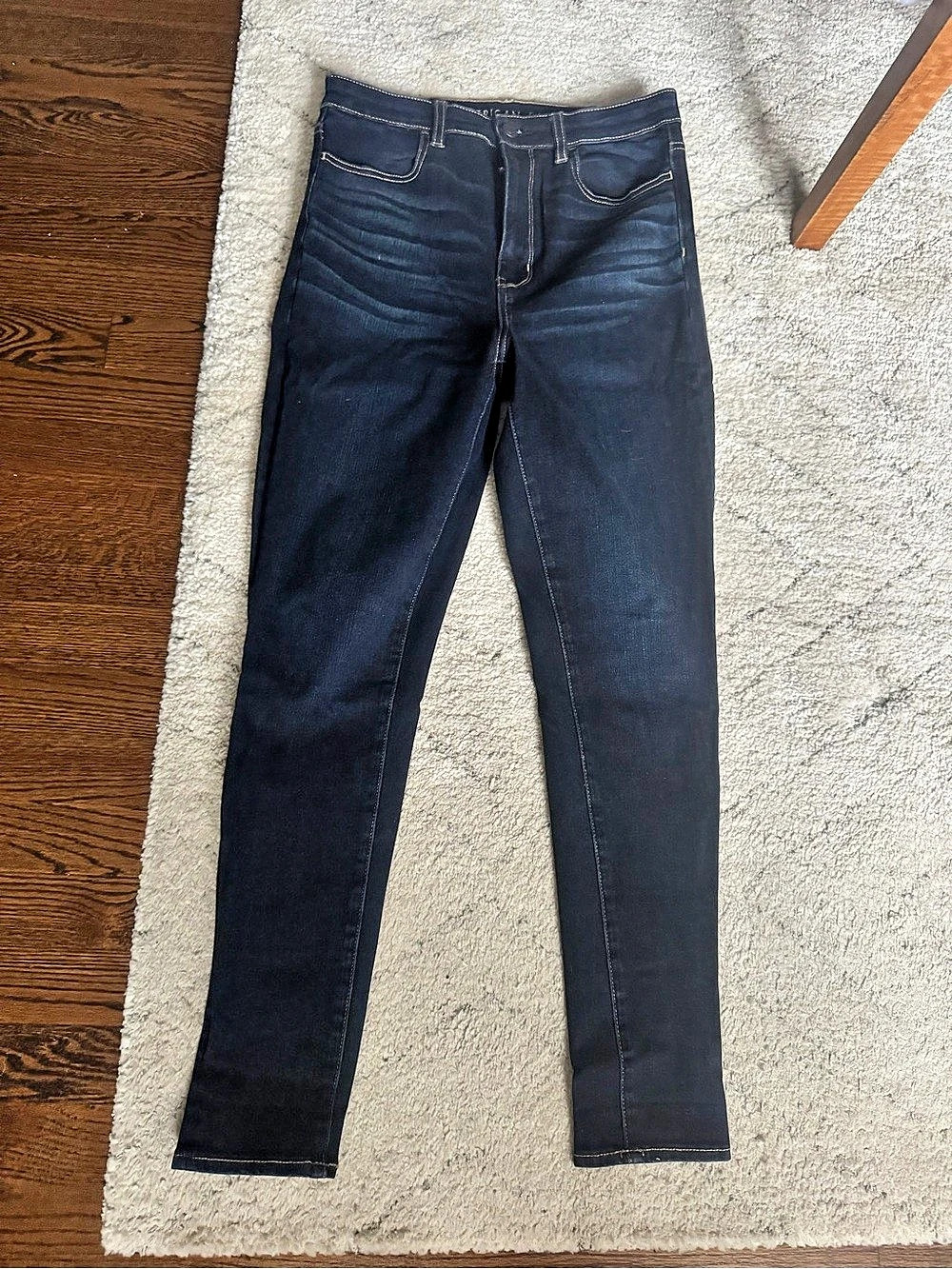 American Eagle 360 NeXt Level Stretch High-Waisted Jegging Skinny Jeans Blue